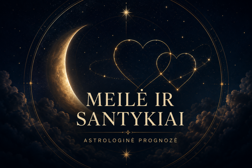 Meilės ir santykių astrologinė prognozė