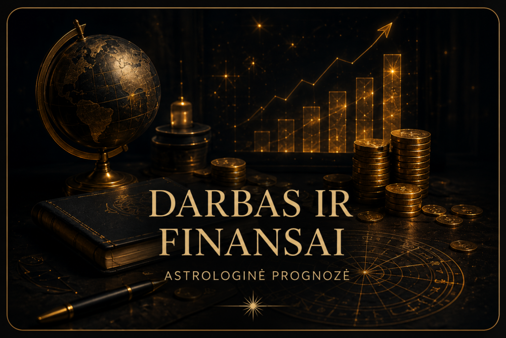 Darbo ir finansų astrologinė prognozė